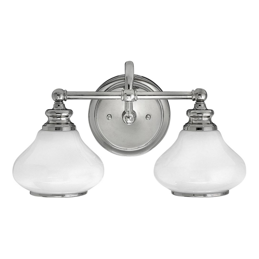 Hinkley - Iluminação de parede de casa de banho LED AINSLEY 2xG9/3W/230V IP44 cromado mate