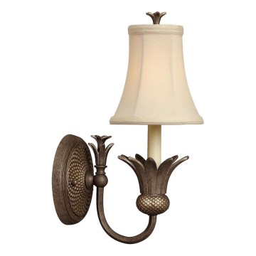 Hinkley - Iluminação de parede PLANTATION 1xE14/40W/230V bronze