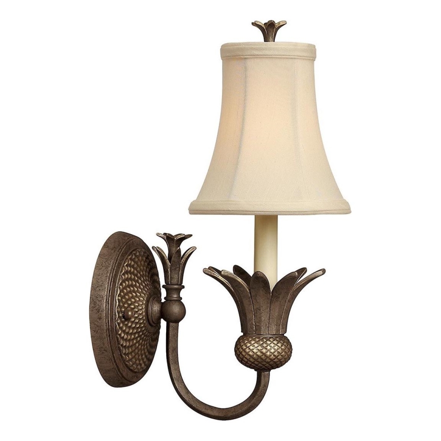 Hinkley - Iluminação de parede PLANTATION 1xE14/40W/230V bronze