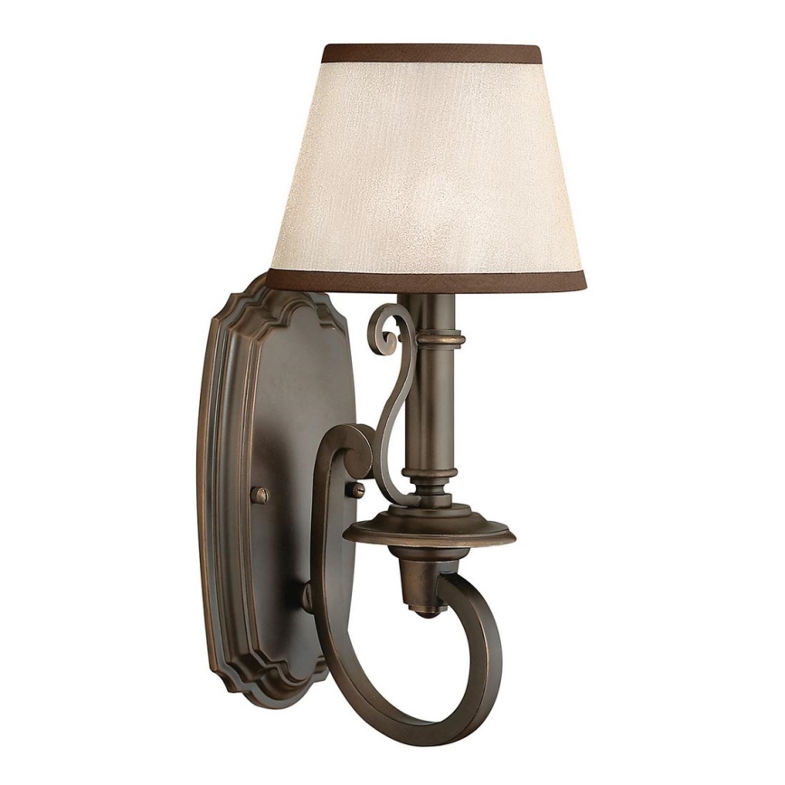 Hinkley - Iluminação de parede PLYMOUTH 1xE14/60W/230V bronze