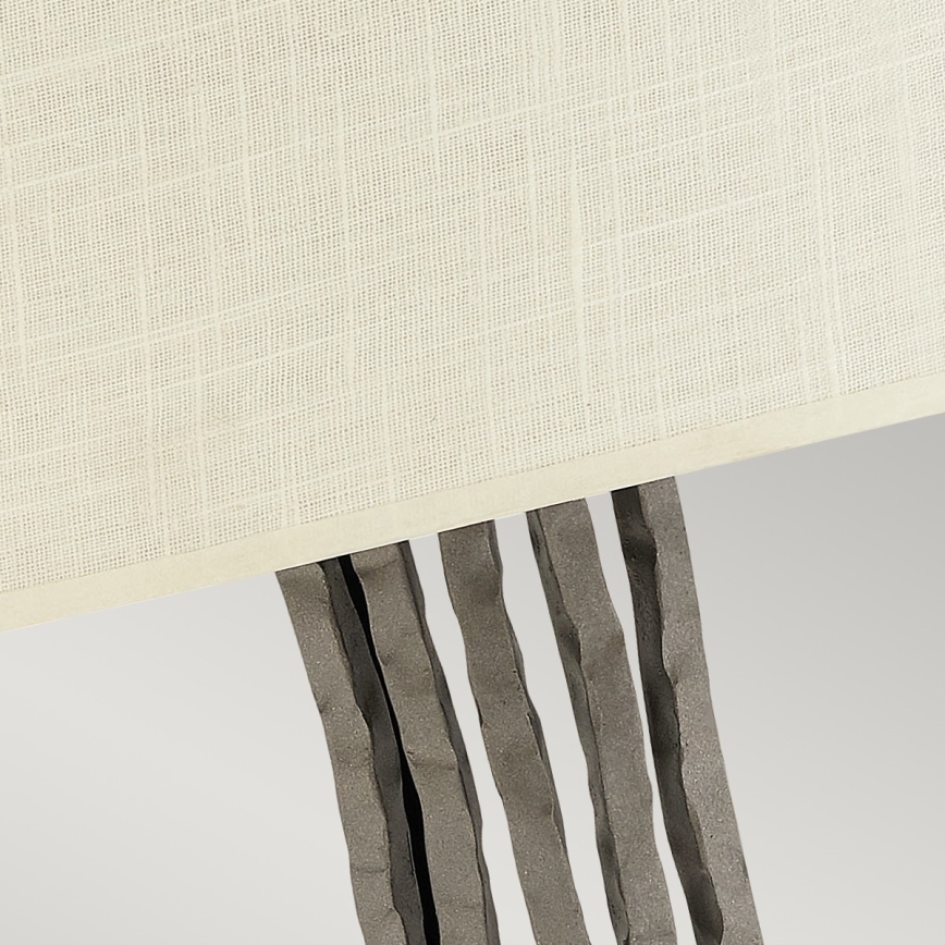 Hinkley - Iluminação de parede SPYRE 2xE14/60W/230V cinzento