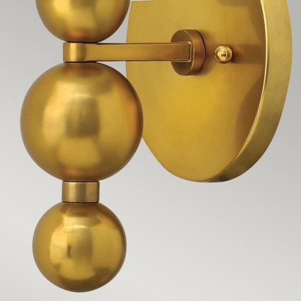 Hinkley - Iluminação de parede ZELDA 1xE27/60W/230V latão