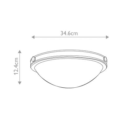 Hinkley - Iluminação de teto COLLIER 2xE27/40W/230V