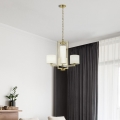Hinkley - Lustre suspenso por corrente HAMPTON 4xE27/60W/230V dourado
