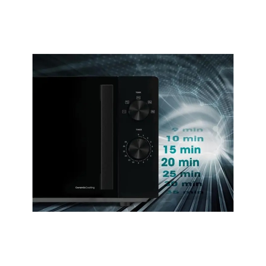HISENSE H20MOBP1H - Micro-ondas 700 W/230 V, 20 L, preto