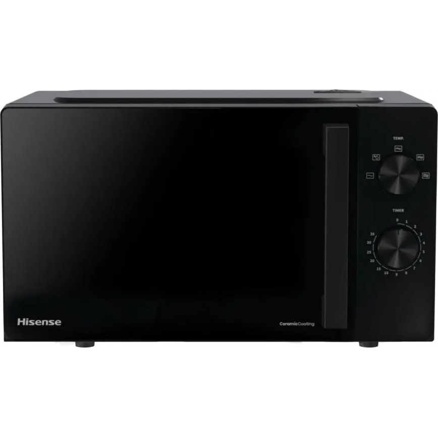 HISENSE H20MOBP1H - Micro-ondas 700 W/230 V, 20 L, preto