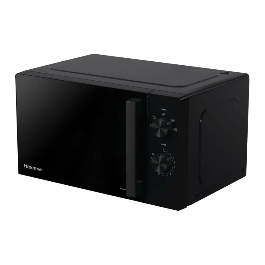 HISENSE H20MOBP1H - Micro-ondas 700 W/230 V, 20 L, preto
