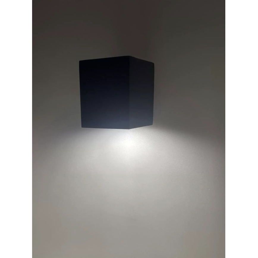 HÖFFTECH - Aplique de parede exterior 1xGU10/35W/230V IP65