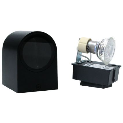 HÖFFTECH - Aplique de parede para exterior 1xGU10/35W/230V IP65