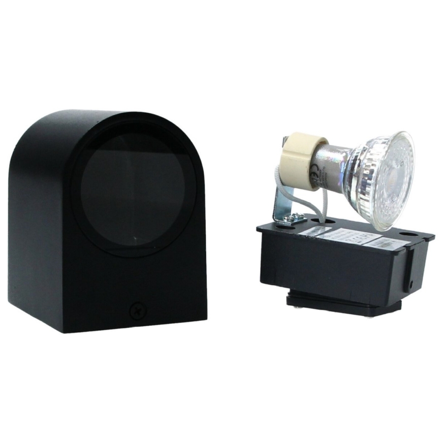HÖFFTECH - Aplique de parede para exterior 1xGU10/35W/230V IP65