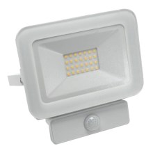 Holofote com sensor LED LED/20W/265V 1800lm branco IP65