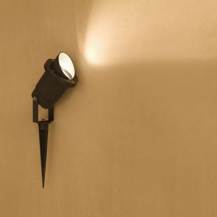 Holofote de jardim 1xGU10/35W/230V IP65