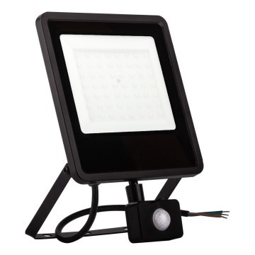 Holofote exterior LED com sensor LED/20W/230V 4000K IP65 preto