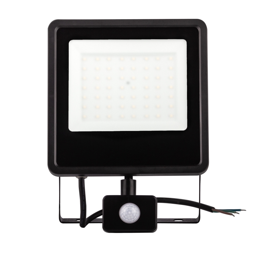 Holofote exterior LED com sensor LED/20W/230V 4000K IP65 preto