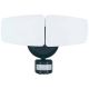 Holofote exterior LED com sensor LED/24W/230V 3000/4000/6000K IP54 antracite
