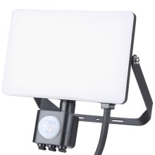 Holofote exterior LED com sensor LED/30W/230V 5000K IP44