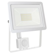 Holofote exterior LED com uma sensor NOCTIS LUX 2 LED/30W/230V 4000K IP44 branco