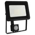 Holofote exterior LED com uma sensor NOCTIS LUX 2 LED/30W/230V 4000K IP44 preto