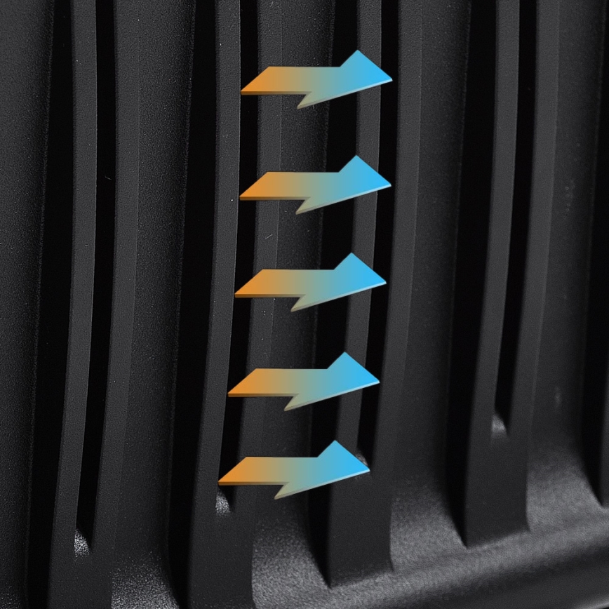 Holofote exterior LED LED/20W/230V 4000K IP65 preto