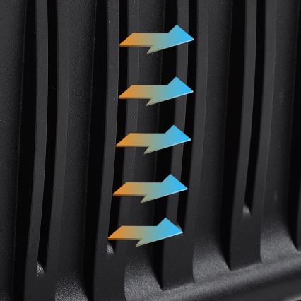 Holofote exterior LED LED/30W/230V 4000K IP65 preto