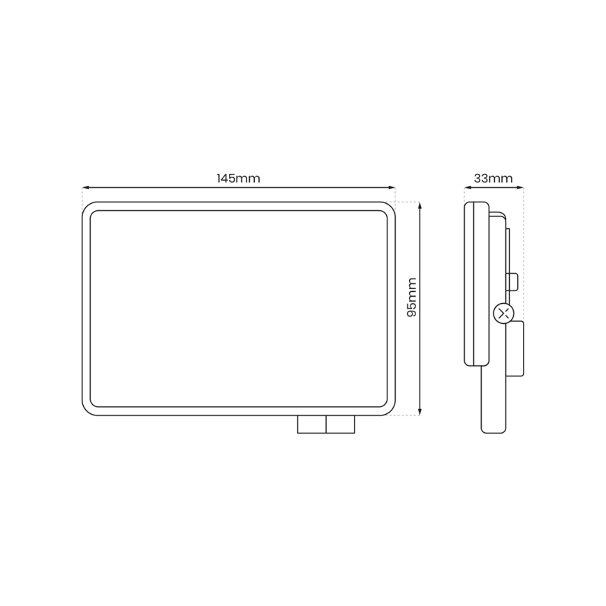 Holofote exterior LED LED/30W/230V 5000K IP65
