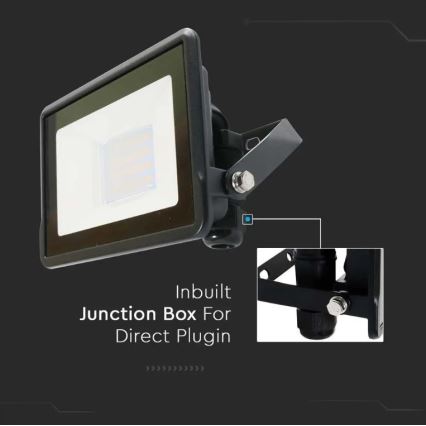 Holofote LED com ligação direta SAMSUNG CHIP LED/20W/230V IP65 6500K