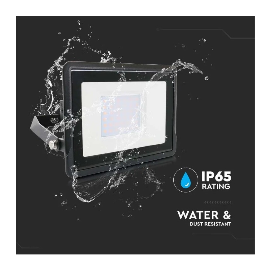Holofote LED com ligação direta SAMSUNG CHIP LED/30W/230V IP65 6500K