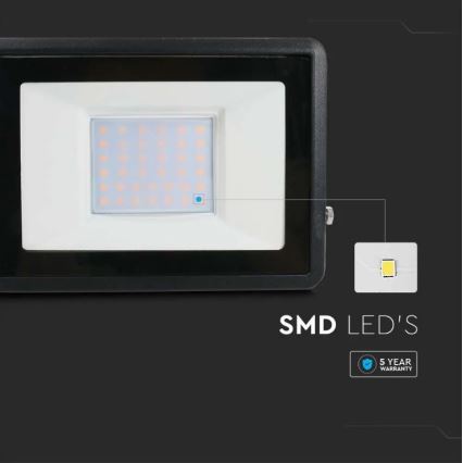 Holofote LED com ligação direta SAMSUNG CHIP LED/30W/230V IP65 6500K