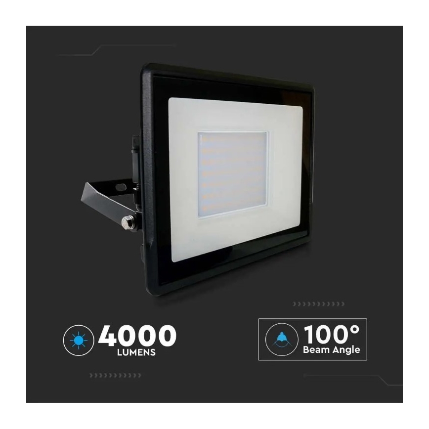 Holofote LED com ligação direta SAMSUNG CHIP LED/50W/230V IP65 6500K