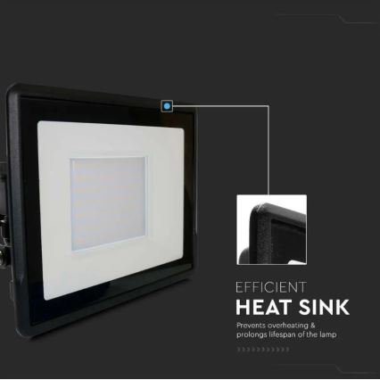 Holofote LED com ligação direta SAMSUNG CHIP LED/50W/230V IP65 6500K