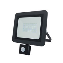 Holofote LED com sensor ALUM 1xLED/50W/230V IP44 4000K