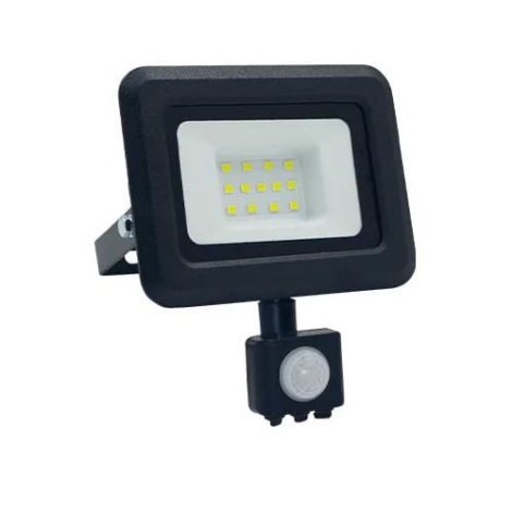 Holofote LED com sensor LED/10W/230V 4000K IP44