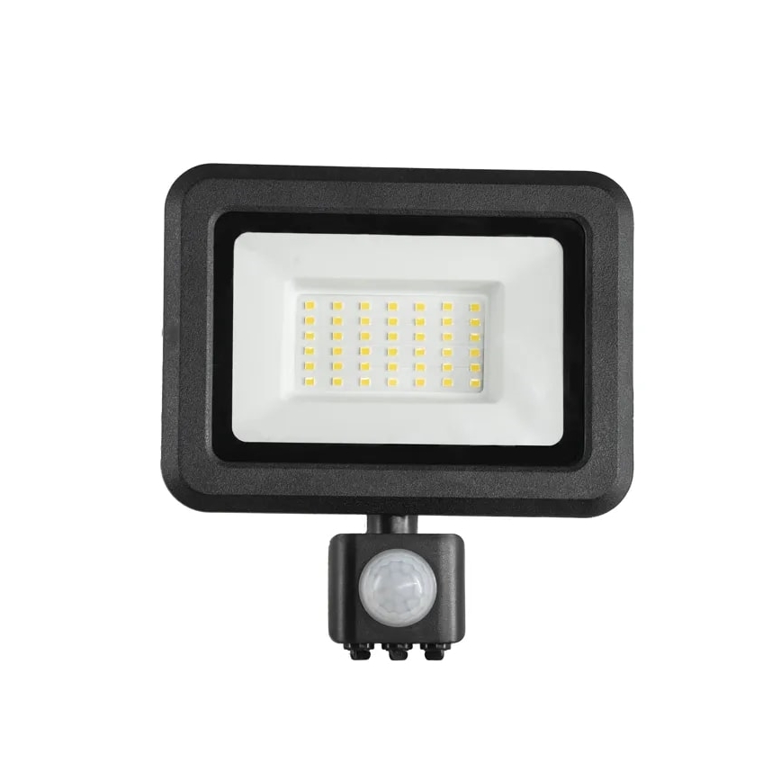 Holofote LED com sensor LED/30W/230V 4000K IP44
