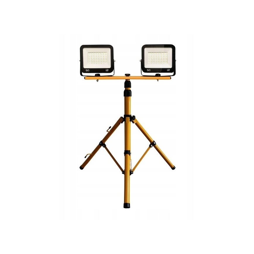 Holofote LED com suporte NOCTIS 2xLED/50W/230V 4000K IP65