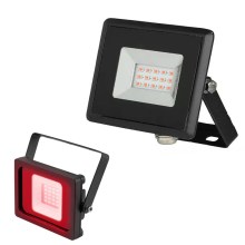 Holofote LED LED/10W/230V IP65 vermelho