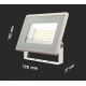 Holofote LED LED/20W/230V 4000K IP65 branco