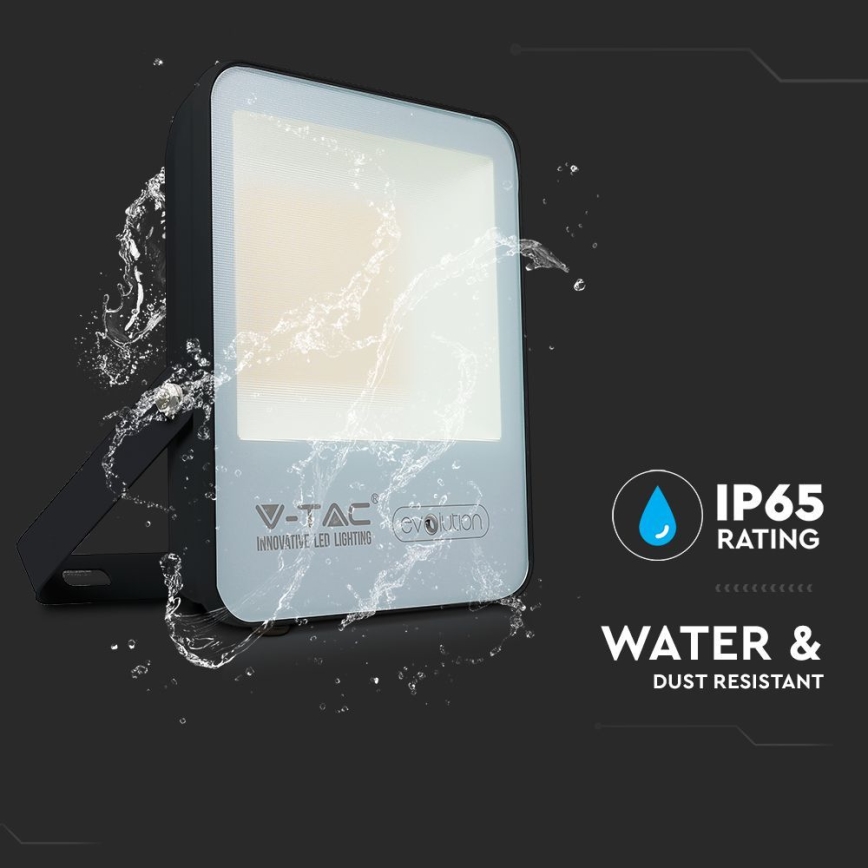 Holofote LED LED/30W/230V 6400K IP65 preto