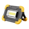 Holofote LED recarregável LED/10W/4000 mAh 3xAA