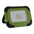 Holofote LED recarregável SAMSUNG CHIP LED/10W/3,7V IP44 4000K 3600 mAh verde