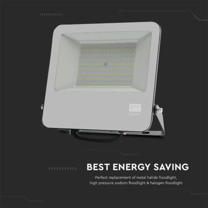 Holofote LED SAMSUNG CHIP LED/100W/230V 6400K IP65 preto