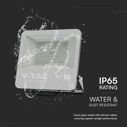 Holofote LED SAMSUNG CHIP LED/100W/230V 6400K IP65 preto