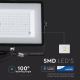 Holofote LED SAMSUNG CHIP LED/100W/230V IP65 4000K preto