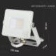Holofote LED SAMSUNG CHIP LED/10W/230V IP65 6400K branco