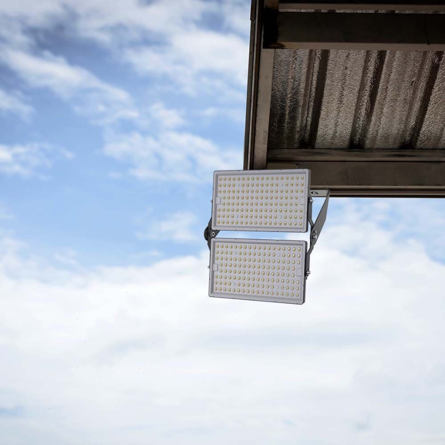 Holofote LED SAMSUNG CHIP LED/500W/230V 6500K IP65 cinzento