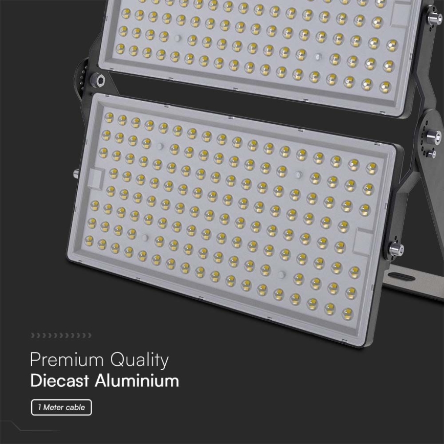 Holofote LED SAMSUNG CHIP LED/500W/230V 6500K IP65 cinzento