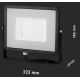 Holofote LED SAMSUNG CHIP LED/50W/230V 3000K IP65 preto