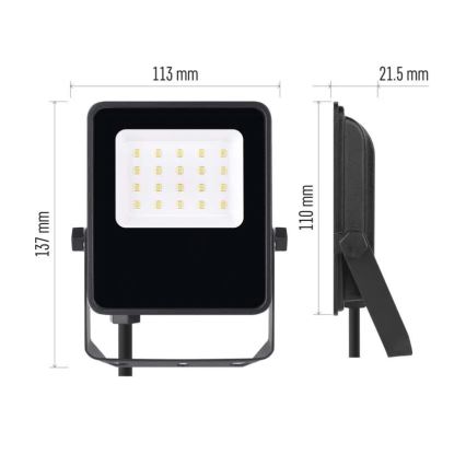 Holofote LED VISIO LED/20W/230V 4000K IP65
