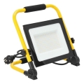 Holofote portátil LED TIGRA LED/100W/4000K IP54 preto/amarelo