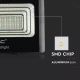 Holofote solar LED com regulação LED/20W/6V 6000K IP65 + controlo remoto