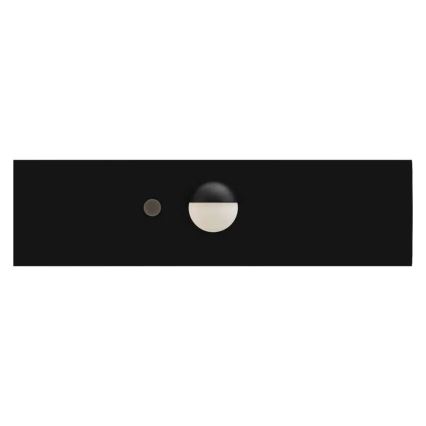 Holofote solar LED com sensor de movimento LED/3,7V 1200mAh 4000K IP65 preto